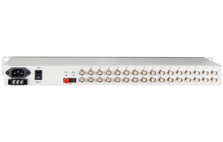 飛暢科技-16E1-3FE+1*100ba<x>se-FX 協議轉換器